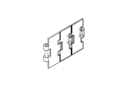 Flat-top chain 60S84XMHB B=83.8