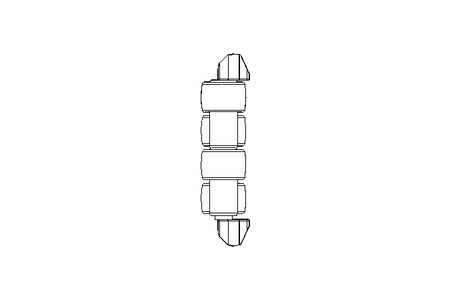 Calha/guia L=252 B=11,5