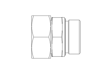 Raccordo a vite L 42 G 1 1/2" St DIN3865