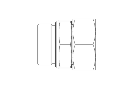 Connecting piece L 42 G 1 1/2" St