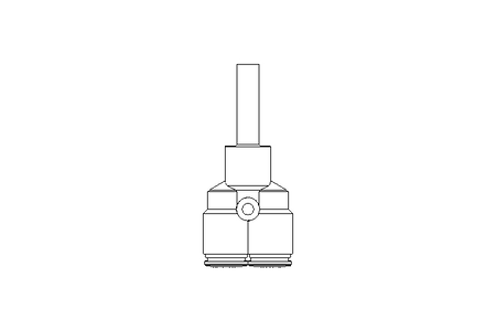 Conexão pneumática em Y QSY-6H-K-SA