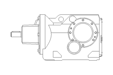 Kegelradgetriebe KH47 i=21,81