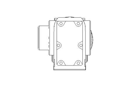 Motorredutor dentes cônicos H47 i=21,81