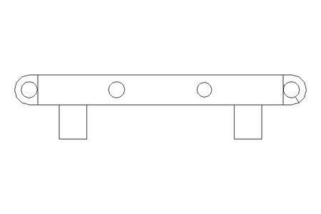 Mattenkette NGG2250-0340J-FGP2 B= 340