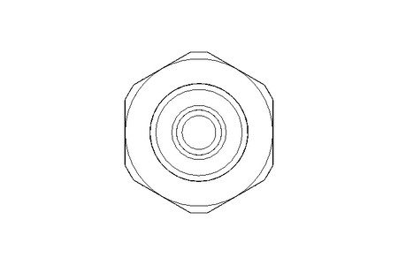 Conexão roscada G1/8 D=4