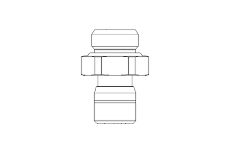 Steckverschraubung G1/8 D 4 Niro