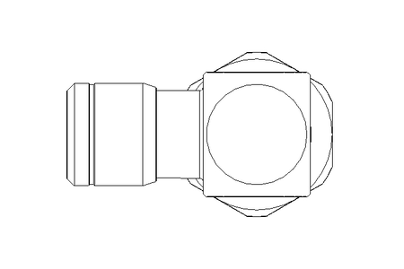 L-Steckverschraubung G1/4 D=6 (Niro)