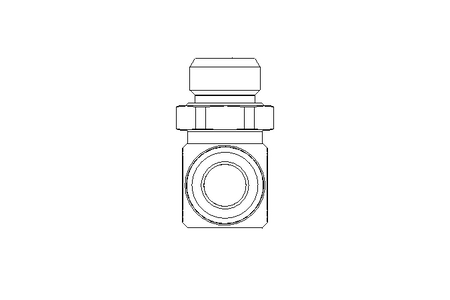 Elbow screw-in connector G1/4 D8 SS