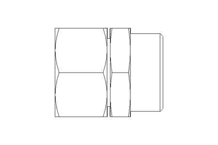 Distanzadapter L 28/28 St ISO8434