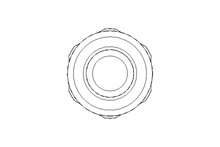 SCREW CONNECTION G1/8 D=8 (SS)