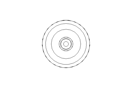 Rolo de suporte EL=250RL=192,5D=63,5X2,9