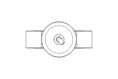 Butterfly valve B DN150 OVO NC E