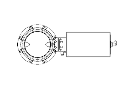 Butterfly valve B DN125 MVL AA E