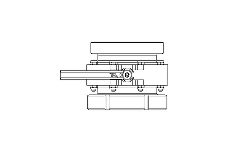 Butterfly valve B DN150 MVL MA E