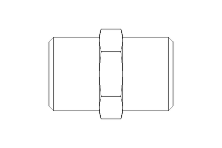 Atornill./conexión rosc. L 10/10 Niro