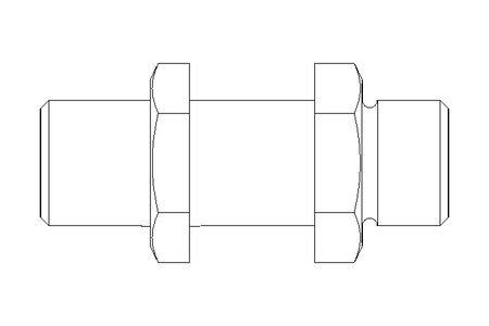 Thread. bulkhead connect. L 10/10