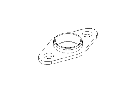 Cuscinetto flangiato GFL 14x21x42