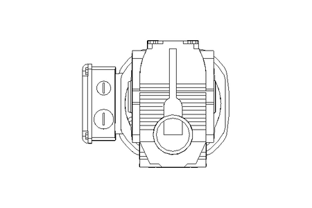 Schneckengetriebemotor 0,55kW 50 1/min