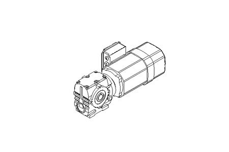 Motor engrenagem sem fim 0,55kW 50 1/min