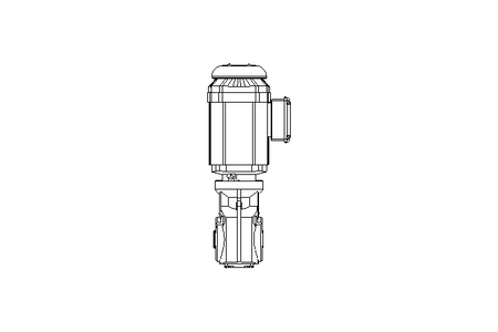 Kegelradgetriebemotor 0,55kW 94 1/min