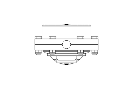 Scheibenventil B DN080 WVM NC E EX