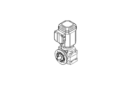 Motor engrenagem sem fim 0,55kW 72 1/min