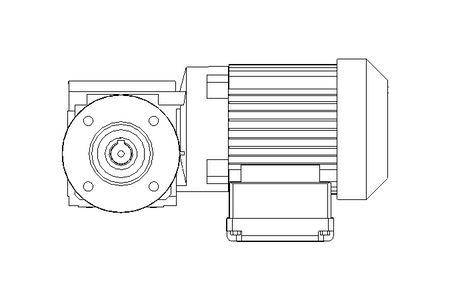 Getriebemotor 0,18kW 41 1/min