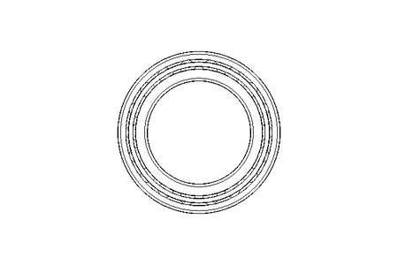 Ang.-cont. ball bearing 80x125x22