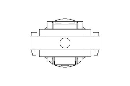 Valvola a farfalla B DN065 OVO NC F