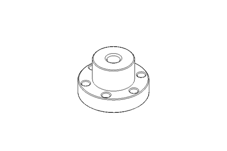 Porca roscada TR10x2 PA