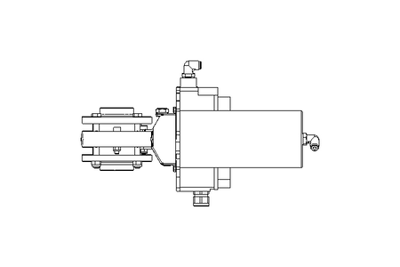 Butterfly valve BR DN050 FVF NC E