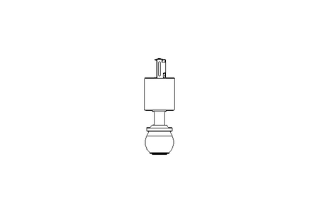 Aseptic seat valve SA DN080 10 NC E