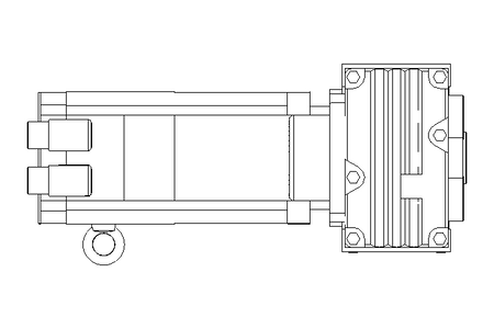 Flachgetriebemotor 9,4 Nm