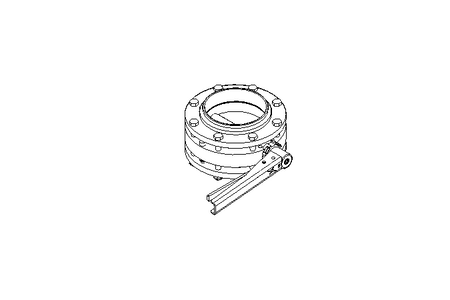 Scheibenventil B DN100 FVF MA V