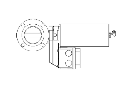 Butterfly valve BR DN065 FVF NC E