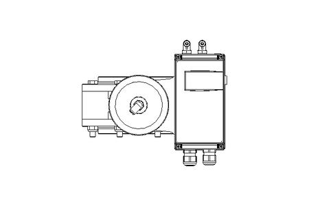 Butterfly valve BR DN150 FVF NC E