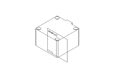 Doppelt wirkender Zylinder D100 Hub25