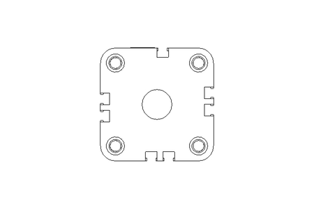 Doppelt wirkender Zylinder D50 Hub25