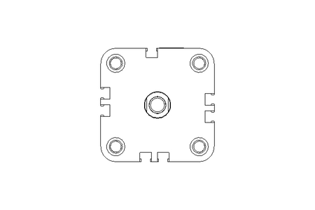 Doppelt wirkender Zylinder D50 Hub25