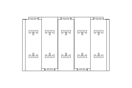 Flush-grid belt FTDP1000XLG B= 84