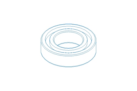 Rillenkugellager 61800 2RS 10x19x5