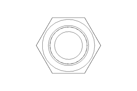 Hexagon screw M20x75 8.8 ISO4017