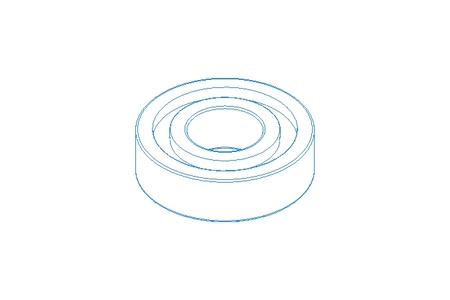 Roulem. rainuré à billes 6001 2RS 12x28