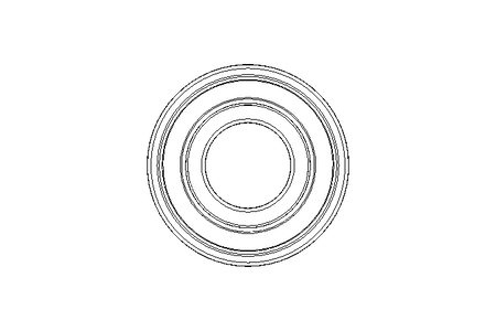 Rillenkugellager 62202 2RS 15x35x14