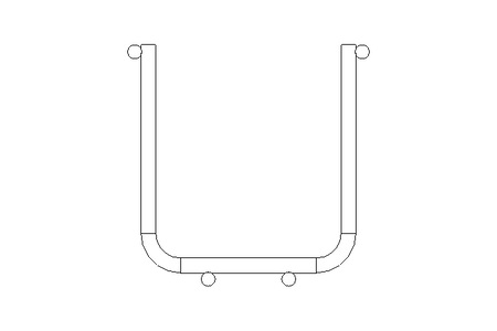 Canaleta grade 60x60x2000 mm