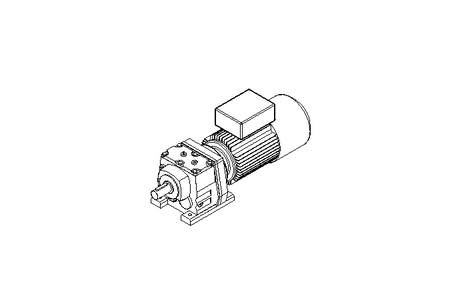 Spur gear motor 0.55kW 47 1/min