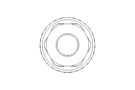 Socket Connector M8X1 3-POLE