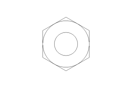 Tuerca hexagonal M6 A2 DIN982