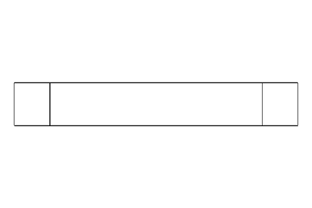 Linguetta di aggiustamen. DIN6885-1 A 80