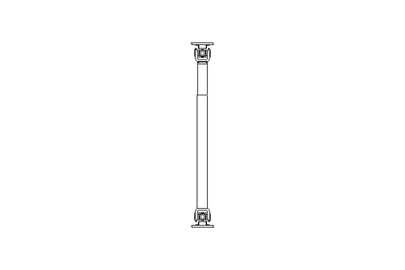 CARDA.SHAFT E100/6 L= 860/ 915